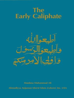 cover image of The Early Caliphate
